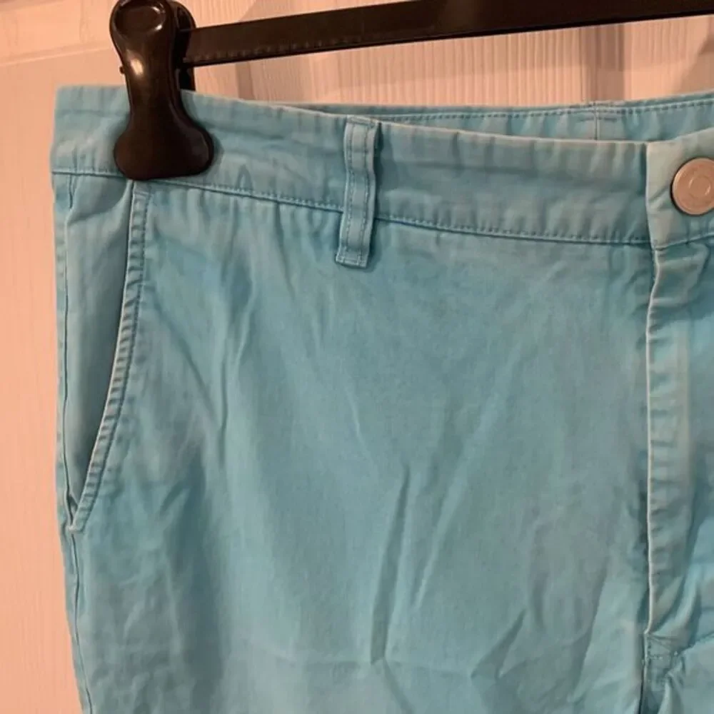 Bonobos Mens Blue Washed Chino Straight Fit Pants Tag Size 36x35 Beach Nautical‎